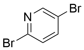 2,5-Dibromopyridine molecular structure (CAS 624-28-2)