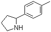 2-(4-Methylphenyl)pyrrolidine molecular structure (CAS 62506-76-7)