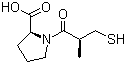 Captopril molecular structure (CAS 62571-86-2)