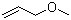 structure of CAS# 627-40-7, 3-Methoxy-1-propene;Allyl methyl ether; Methyl allyl ether
