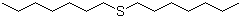 Diheptyl sulphide molecular structure (CAS 629-65-2)