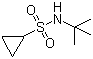 结构式 CAS# 630421-42-0, N-叔丁基环丙基磺酰胺