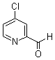 结构式 CAS# 63071-13-6, 4-氯-2-吡啶甲醛