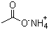 乙酸铵分子结构 (CAS 631-61-8)