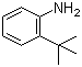 2-tert-Butylaniline molecular structure (CAS 6310-21-0)