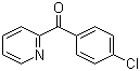 结构式 CAS# 6318-51-0, (4-氯苯基)(2-吡啶基)甲酮