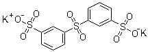 3,3'-Disulfodiphenyl sulfone dipotassium salt molecular structure (CAS 63316-33-6)