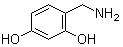 结构式 CAS# 63452-56-2, 2,4-二羟基苄胺