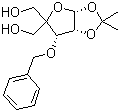 3-O-Benzyl-4-C-hydroxymethyl-1,2-O-isopropylidene-alpha-D-ribofuranose molecular structure (CAS 63593-03-3)