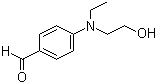 [4-[N-Ethyl-N-(2-hydroxyethyl)]aminobenzaldehyde molecular structure (CAS 63619-28-3)