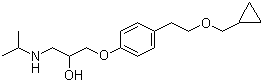 Betaxolol molecular structure (CAS 63659-18-7)