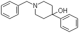 1-Benzyl-4-phenylpiperidin-4-ol molecular structure (CAS 63843-83-4)