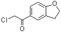 5-Chloroacetyl-2,3-dihydrobenzofuran molecular structure (CAS 64089-34-5)