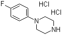 1-(4-Fluorophenyl)piperazine dihydrochloride molecular structure (CAS 64090-19-3)