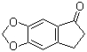 5,6-Methylenedioxy-1-indanone molecular structure (CAS 6412-87-9)