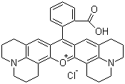 Rhodamine 101 chloride molecular structure (CAS 64339-18-0)