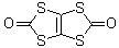 1,3,4,6-Tetrathiapentalene-2,5-dione molecular structure (CAS 64394-45-2)