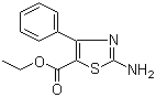 structure of CAS# 64399-23-1, Ethyl 2-amino-4-phenylthiazole-5-carboxylate;Ethyl 2-amino-4-phenyl-1,3-thiazole-5-carboxylate
