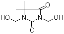 1,3-二羟甲基-5,5-二甲基海因分子结构 (CAS 6440-58-0)