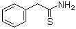 2-苯基硫代乙酰胺分子结构 (CAS 645-54-5)