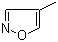 4-甲基异恶唑分子结构 (CAS 6454-84-8)