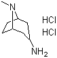 结构式 CAS# 646477-45-4, 8-甲基-8-氮杂双环[3,2,1]辛-3-胺盐酸盐