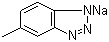 Tolytriazole sodium salt molecular structure (CAS 64665-57-2)