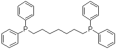 1,7-双(二苯基膦基)庚烷分子结构 (CAS 64730-63-8)