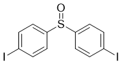 Bis(4-iodophenyl) sulfoxide molecular structure (CAS 647829-43-4)
