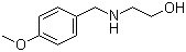 2-[(4-Methoxybenzyl)amino]ethanol molecular structure (CAS 64834-63-5)