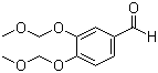 3,4-双(甲氧基甲氧基)苯甲醛分子结构 (CAS 6515-06-6)