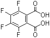 Tetrafluorophthalic acid molecular structure (CAS 652-03-9)