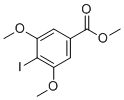 3,5-Dimethoxy-4-iodobenzoic acid methyl ester molecular structure (CAS 65566-16-7)
