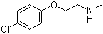 结构式 CAS# 65686-13-7, [2-(4-氯苯氧基)乙基](甲基)胺