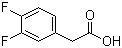 3,4-Difluorophenylacetic acid molecular structure (CAS 658-93-5)