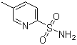 5-Methyl-2-pyridinesulfonamide molecular structure (CAS 65938-77-4)