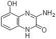 3-氨基-5-羟基喹喔啉-2-(1H)-酮分子结构 (CAS 659729-85-8)