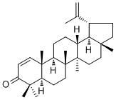 Glochidone molecular structure (CAS 6610-55-5)