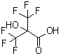 六氟-2-羟基异丁酸分子结构 (CAS 662-22-6)
