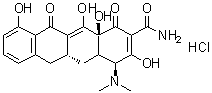 Sancycline hydrochloride molecular structure (CAS 6625-20-3)