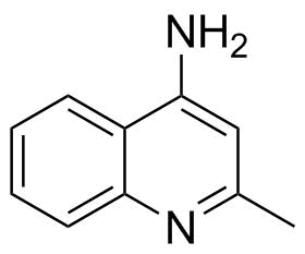 2-Methylquinolin-4-amine molecular structure (CAS 6628-04-2)