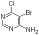 5-Bromo-6-chloropyrimidin-4-amine molecular structure (CAS 663193-80-4)