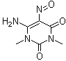 6-Amino-1,3-dimethyl-5-nitrosouracil molecular structure (CAS 6632-68-4)
