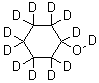 Cyclohexanol-d<sub>12</sub> molecular structure (CAS 66522-78-9)