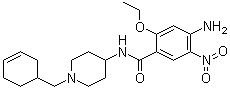 Cinitapride molecular structure (CAS 66564-14-5)