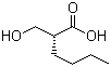 (R)-2-Hydroxymethylhexanoic acid molecular structure (CAS 668485-40-3)