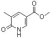 1,6-Dihydro-5-methyl-6-oxo-3-pyridinecarboxylic acid methyl ester molecular structure (CAS 66909-31-7)