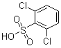 2,6-Dichlorobenzenesulfonic acid molecular structure (CAS 6697-96-7)