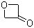 结构式 CAS# 6704-31-0, 3-氧杂环丁酮; 1,3-环氧-2-丙酮