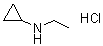 N-Ethylcyclopropanamine hydrochloride molecular structure (CAS 672302-35-1)